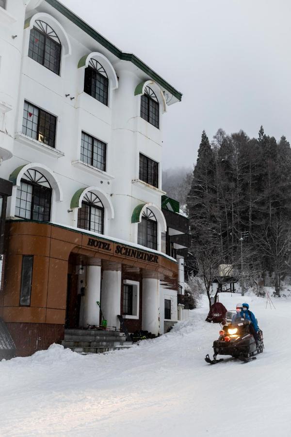 The Schneider Hotel Nozawaonsen Buitenkant foto
